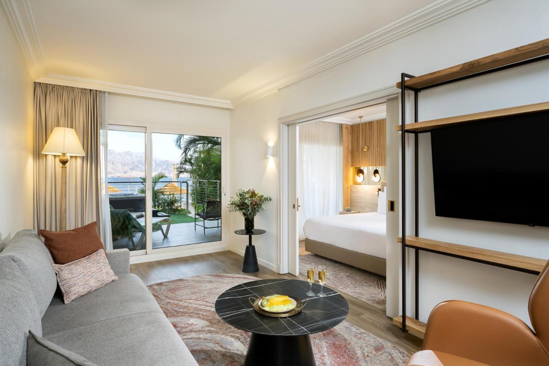 阿丽雅酒店 埃拉特 外观 照片 A suite at the hotel