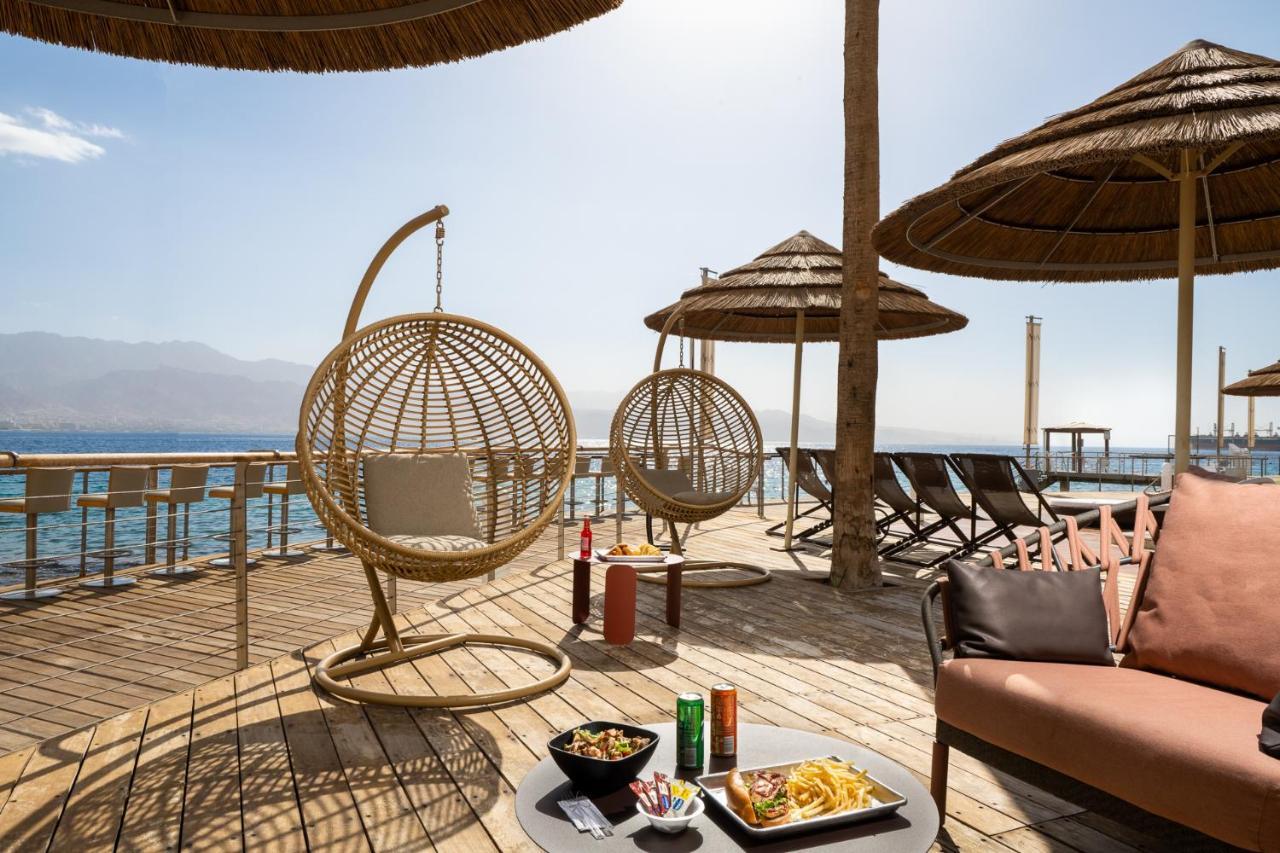 阿丽雅酒店 埃拉特 外观 照片 The beach at the Dead Sea