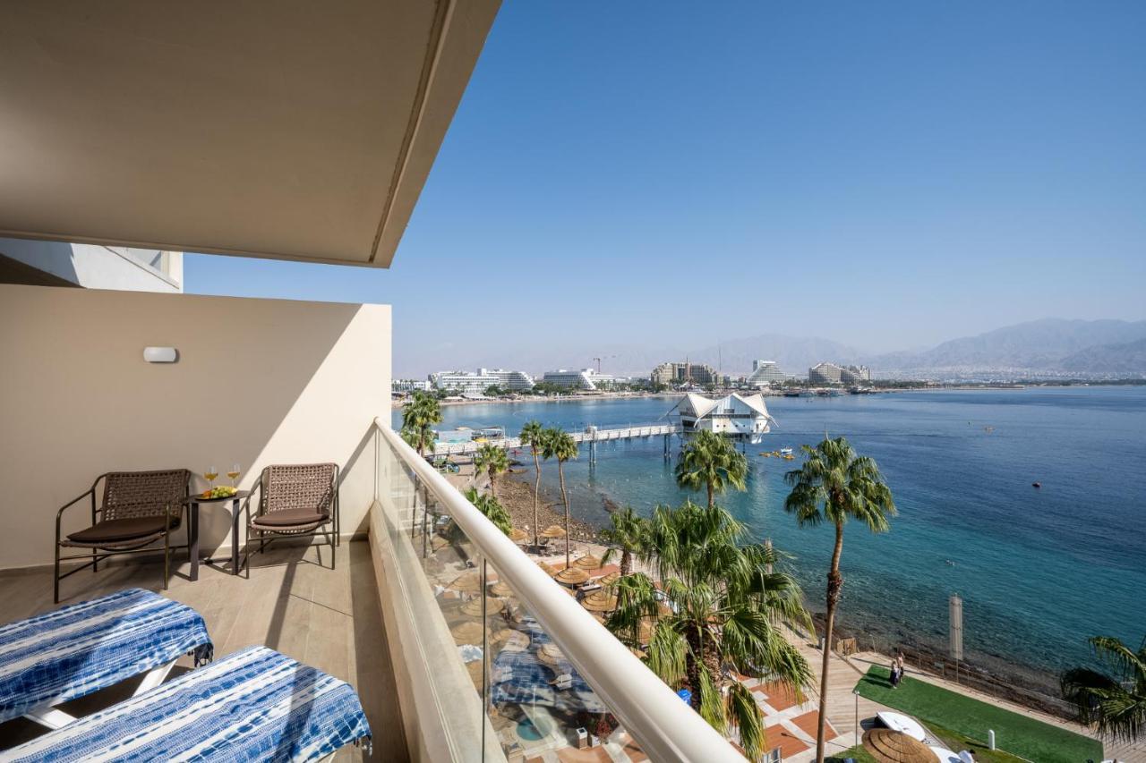 阿丽雅酒店 埃拉特 外观 照片 Balcony view of San Diego Bay